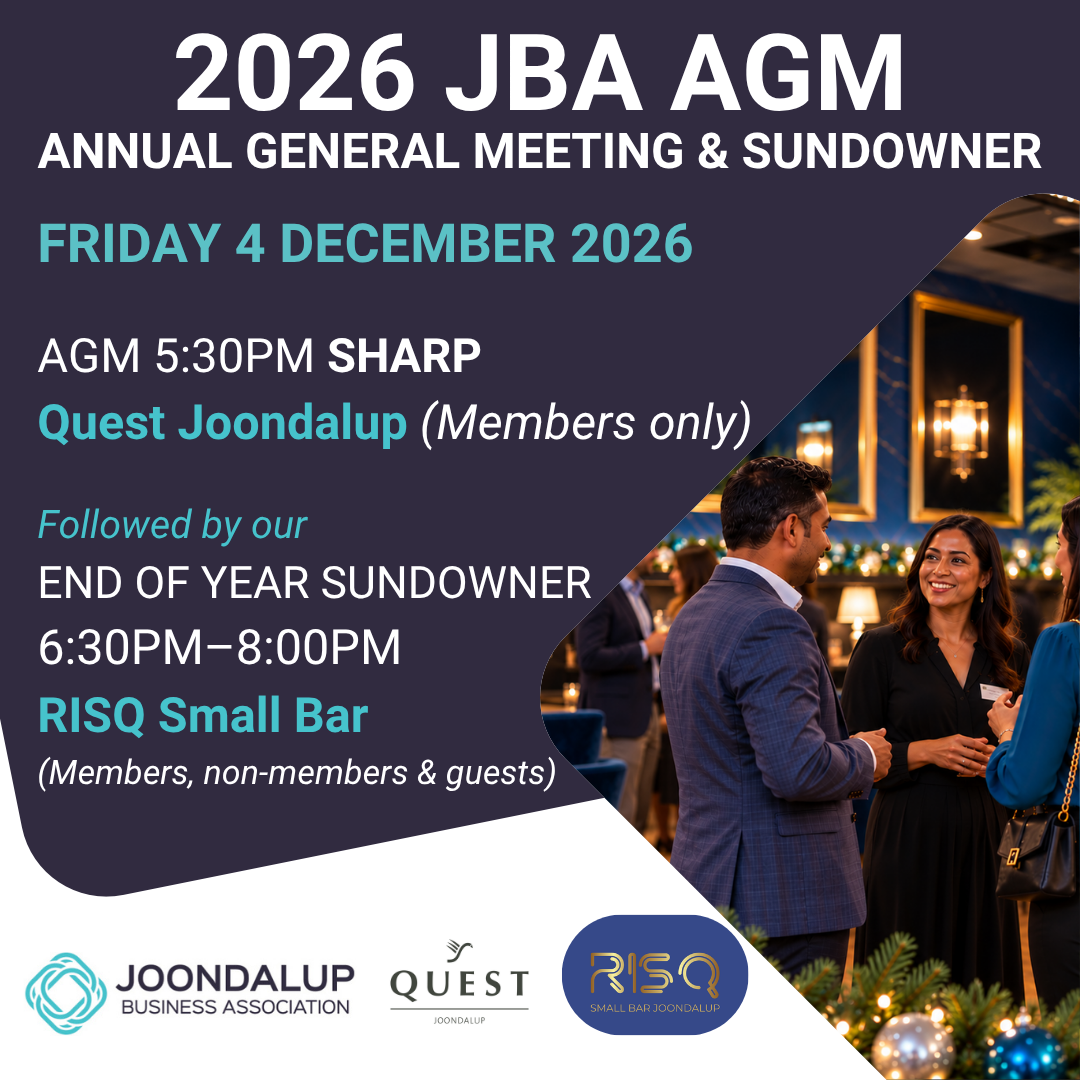 AGM and End of Year Sundowner on Friday 4 December 2026