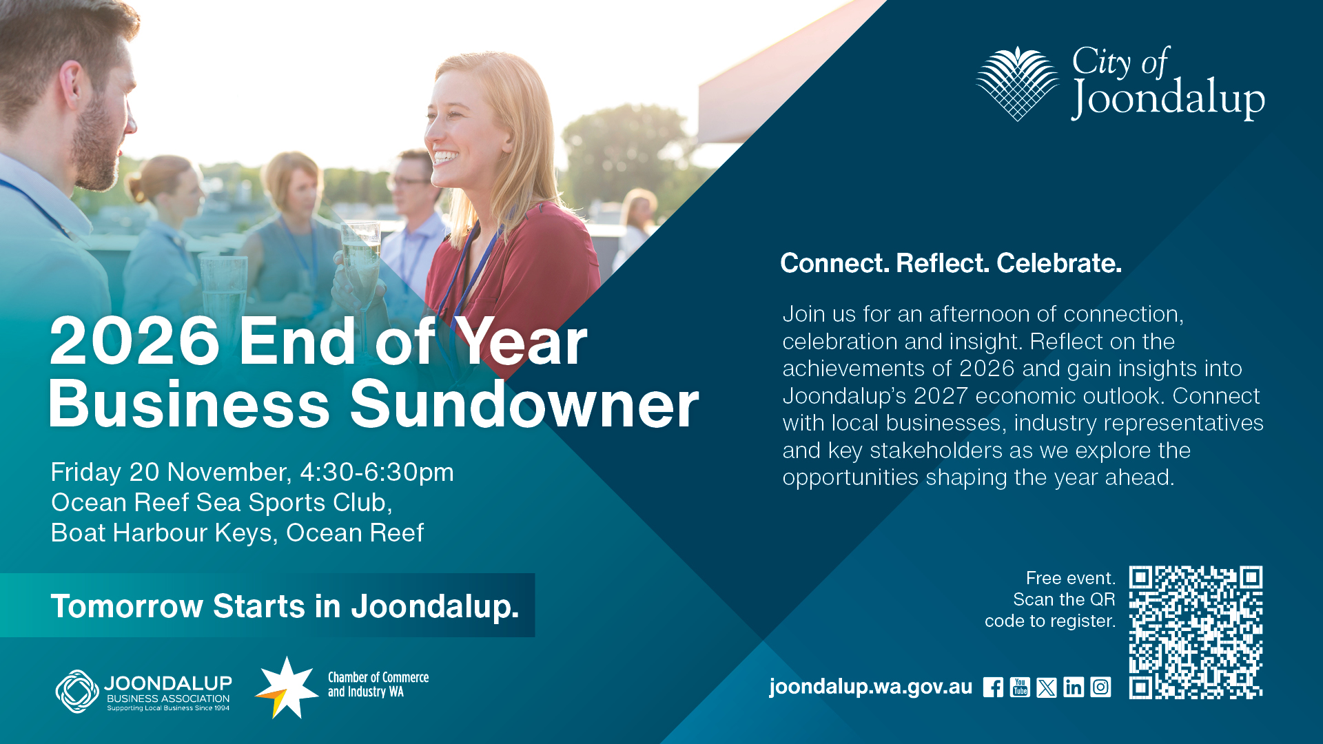 City of Joondalup's annual End of Year Business Sundowner