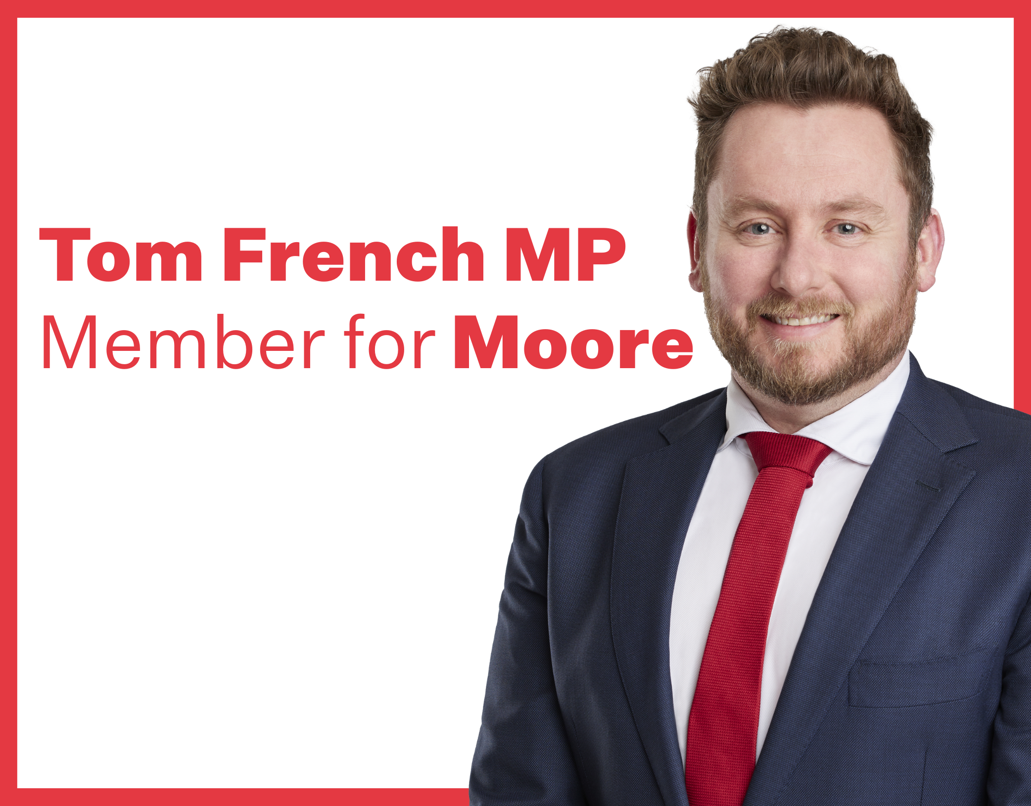 Office of Tom French MP – Federal Member for Moore logo