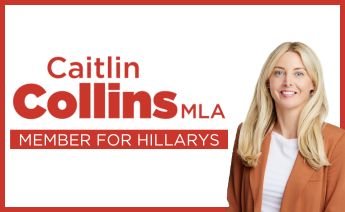 Caitlin Collins MLA logo
