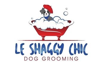 Le Shaggy Chic Dog Grooming logo